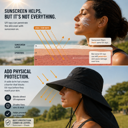 TrendlyShops™ UPF 50+ UV Protection Hat